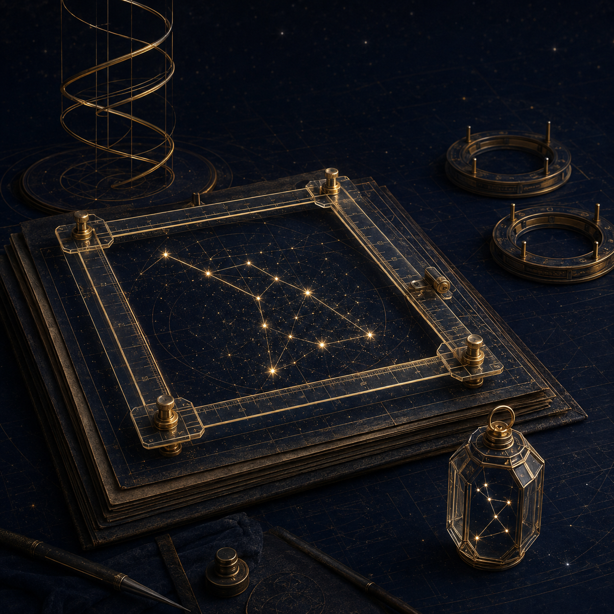 The scope caught up with the stars