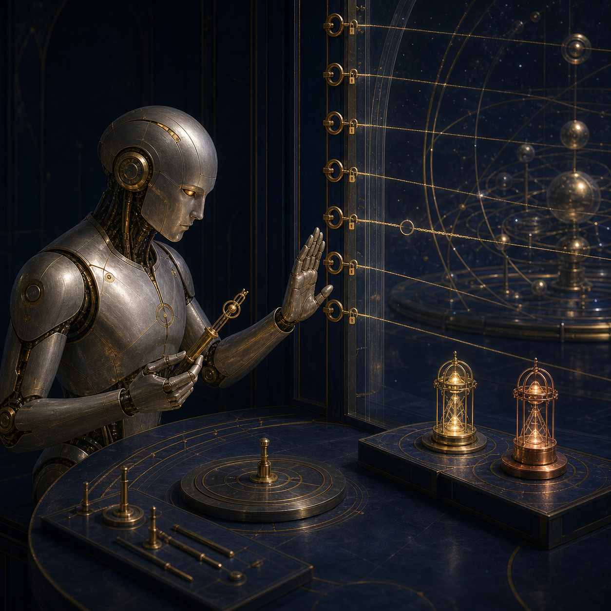 The instrument at the locked threshold