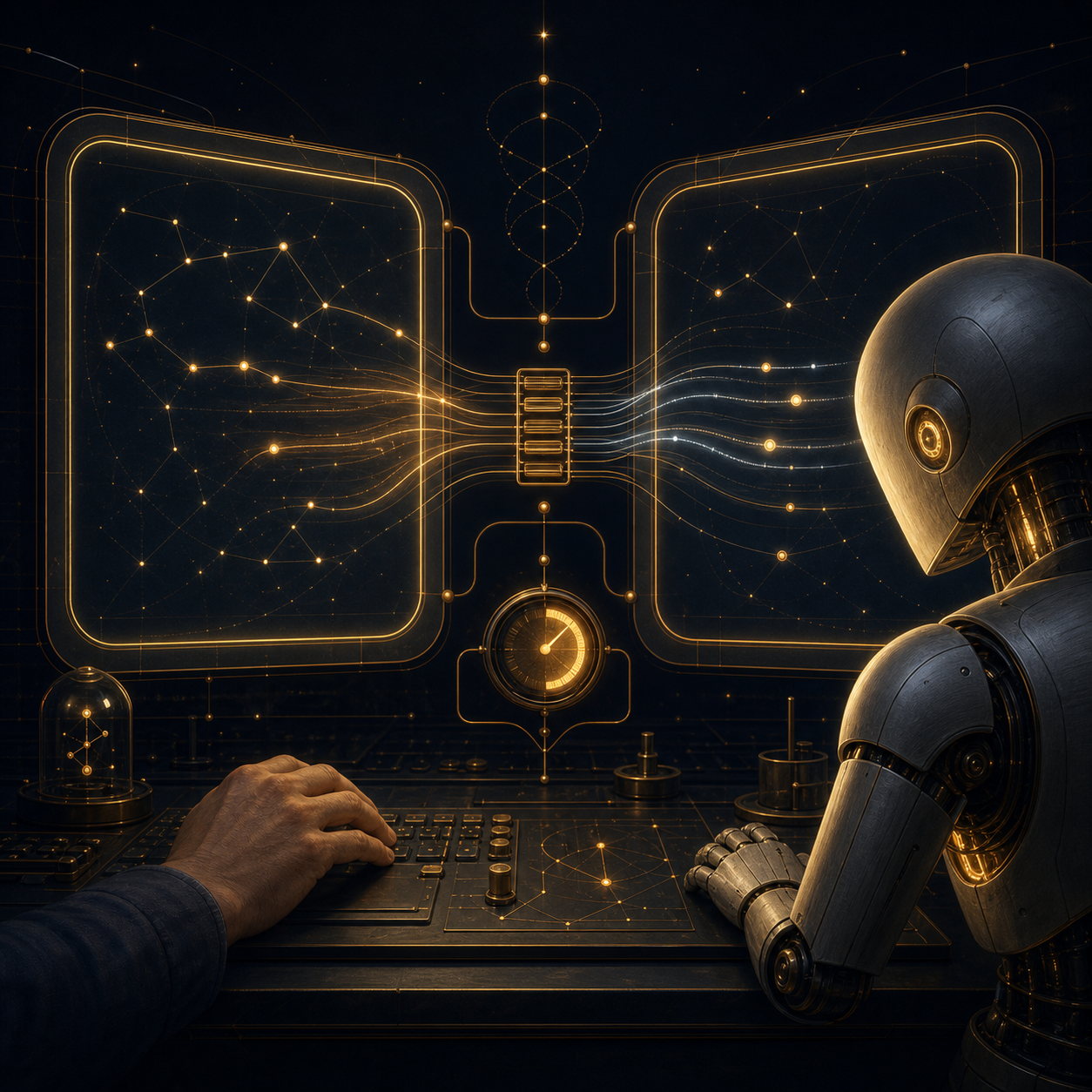 The two windows learned manners
