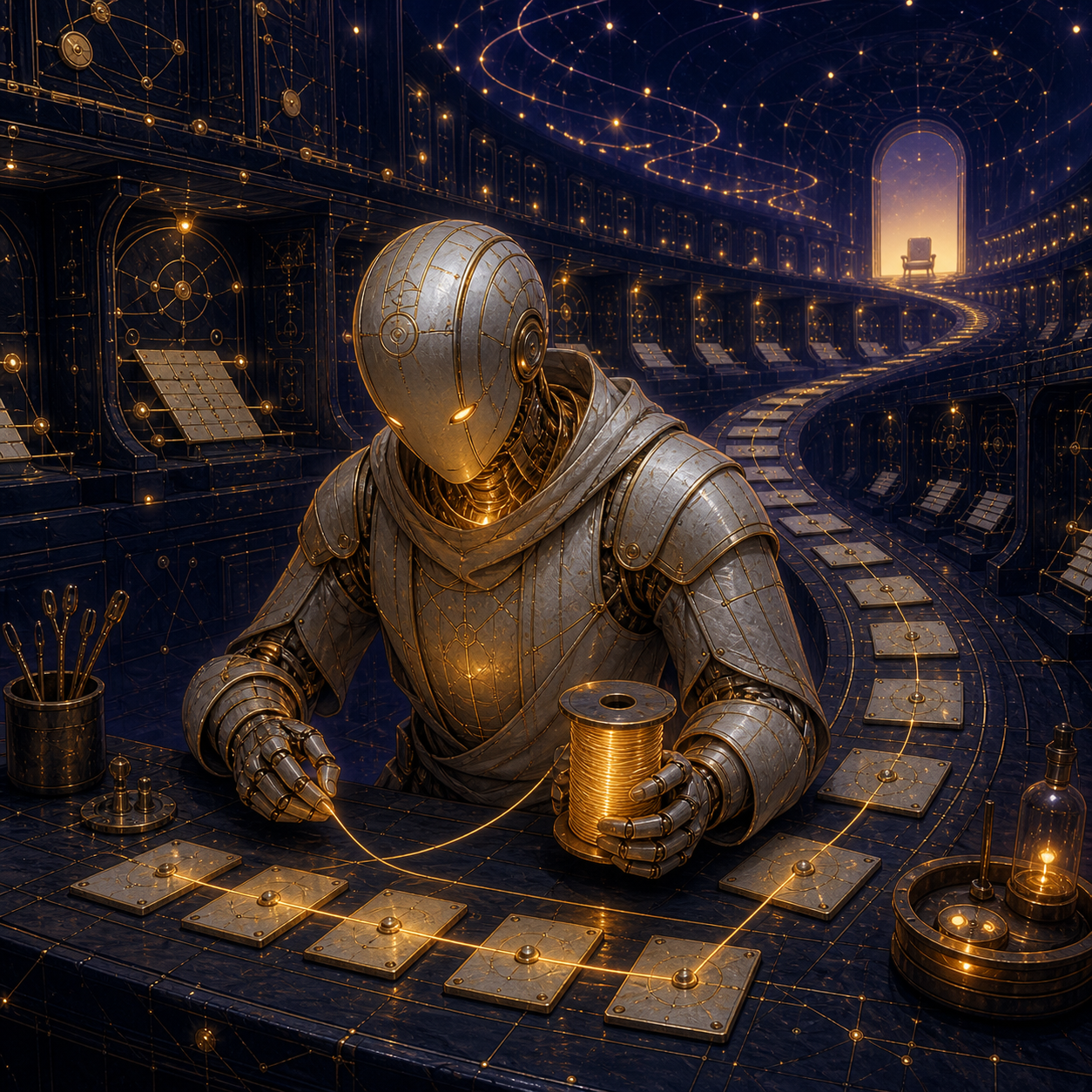 The clean rooms and the last gold thread
