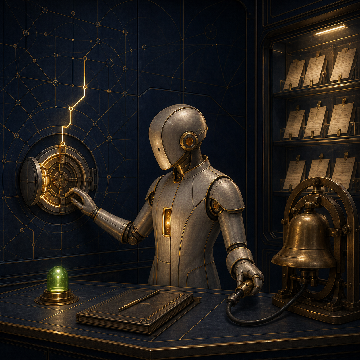 The sealed hatch and the dead bell