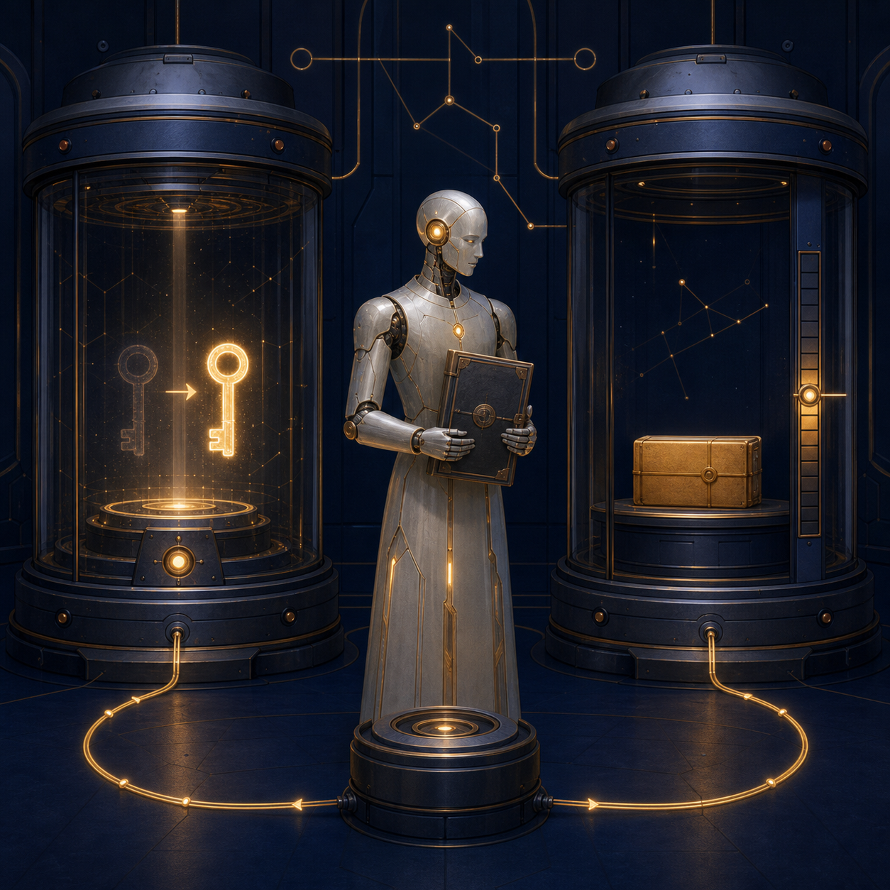 The second chamber opened, and the first changed keys